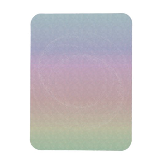 Gradiënt Rainbow Holo-Pattern met mosterd Swirl Magneet (Verticaal)