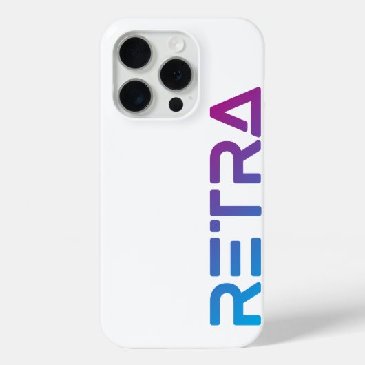 Gradiënt Retra Case-Mate iPhone Case (Achterkant)