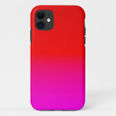 gradiënt rood roze, sjaal, rood, roze Case-Mate iPhone case (Achterkant)