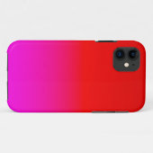 gradiënt rood roze, sjaal, rood, roze Case-Mate iPhone case (Achterkant (horizontaal))
