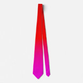 gradiënt rood roze, sjaal, rood, roze stropdas (Voorkant)