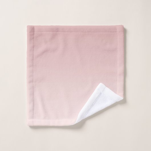 Gradient rose pâle (Gant de toilette)