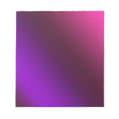 Gradiënt, roze paars notitieblok (Voorkant)