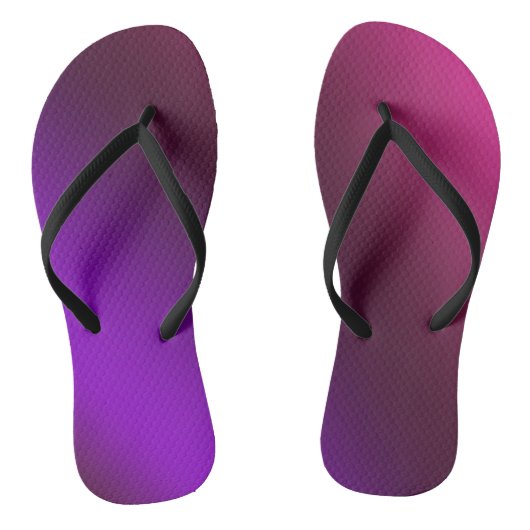 Gradiënt, roze paars teenslippers (Voetbed)