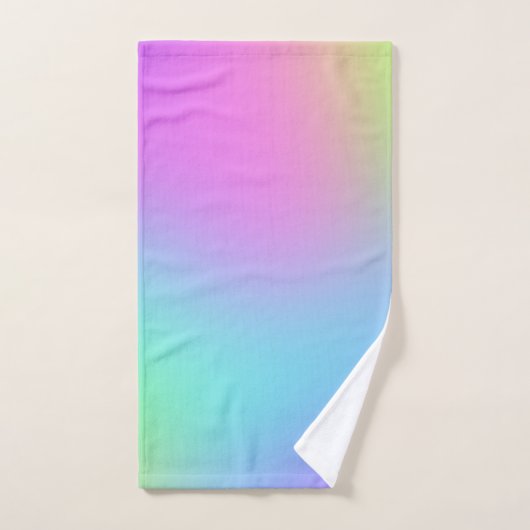 Gradient souple coloré (Serviette à main)