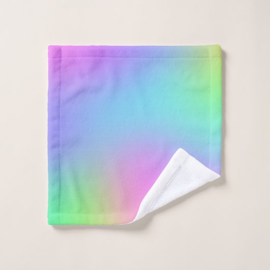Gradient souple coloré (Gant de toilette)