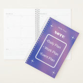 Gradiënt ster planner notitieboek (Display)