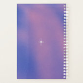 Gradiënt ster planner notitieboek (Achterkant)