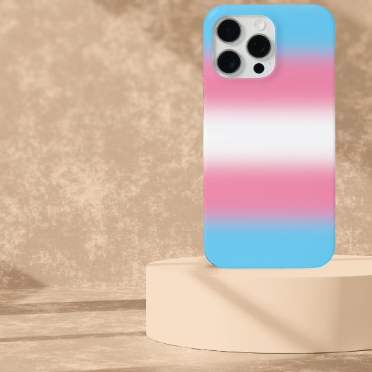 Gradient Transgender Pride Flag - Trans Flag Case-Mate iPhone Case