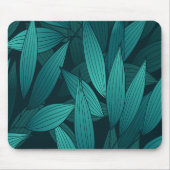 Gradiënt tropische bladeren muismat (Voorkant)