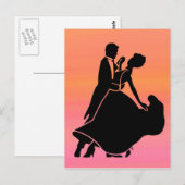 gradiënt tropische zonnebrandmiddelen briefkaart (Voorkant / Achterkant)