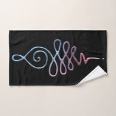 Gradient Unalome (Serviette à main)