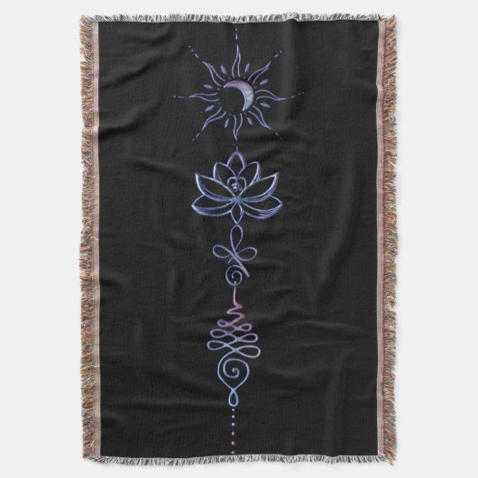 Gradient Unalome Group  Deken (Voorkant Verticaal)