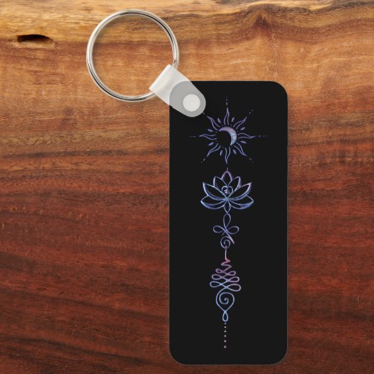 Gradient Unalome Group Keychain (Voorkant)