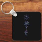 Gradient Unalome Group Keychain (Voorkant)