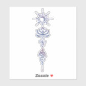 Gradient Unalome Group  Sticker (Vel)