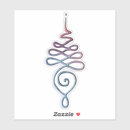 Gradient Unalome Sticker (Vel)