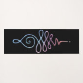 Gradient Unalome Yogamat (Achterkant (horizontaal))