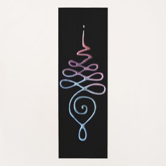 Gradient Unalome Yogamat (Voorkant)