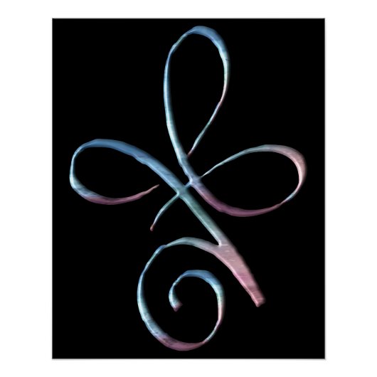 Gradient Unconditional Love Perfect Poster (Voorkant)