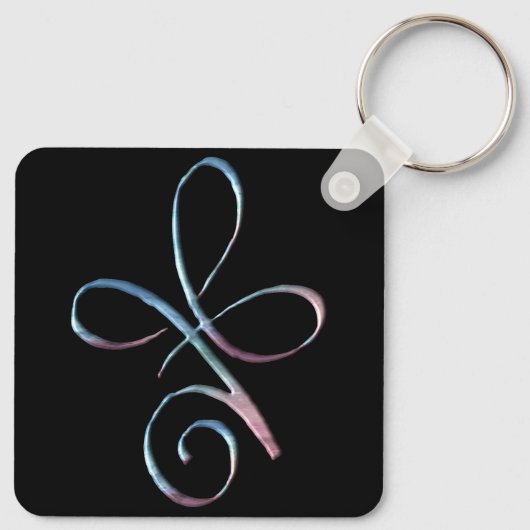 Gradient Unconditional Love Sleutelhanger (Achterkant)