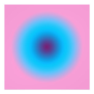 Gradiënt van de hemel foto afdruk