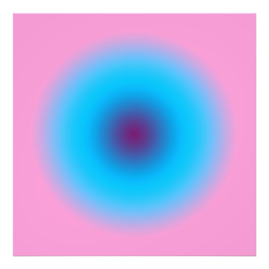 Gradiënt van de hemel foto afdruk (Voorkant)