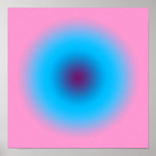 Gradiënt van de hemel poster