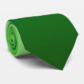 Gradient vert Citrus Melon, Cravate Mariage Homme (Roulé)
