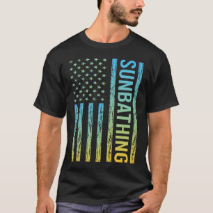 Gradiënt Vlag 01 Zonnebaden Zonnebaden Zonnebaden T-shirt