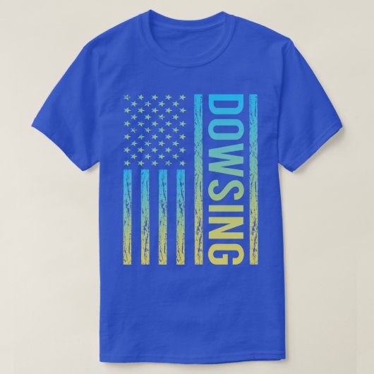 Gradiënt Vlag 02 Dowsing T-shirt (Design voorkant)