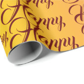 Gradiënt Vrolijke Verjaardag Viering Cadeaupapier (Rol Hoek)