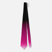 Gradiënt wit roze bordeauxrood stropdas (Voorkant)