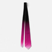 Gradiënt wit roze bordeauxrood stropdas (Achterkant)