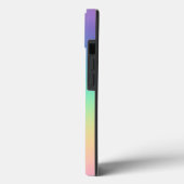 Gradiënt zacht prismatische pasta Case-Mate iPhone case (Achterkant / Links)