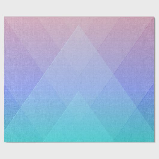 GRADIËNTCOLORFUL TEXTURED PATROON CADEAUPAPIER (Vlak)