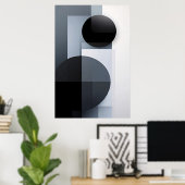 Gradients van Reden Poster (Thuiskantoor)