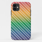 Gradiëntstrips — Fruity Rainbow Case-Mate iPhone Case (Achterkant)