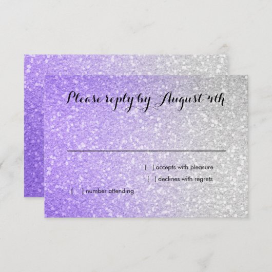 Gradier RSVP pourpre (Devant / Derrière)