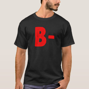 Grading Onderwijs School Letter B Leraar Lessen S T-shirt