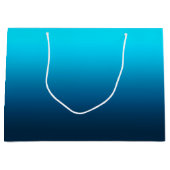 Gradiumblauw ombre groot cadeauzakje (Voorkant)