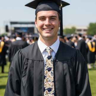 Grads Caps And Diplomas  Stropdas