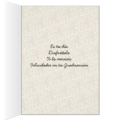 Graduacion d'en TU de Felicitaciones (Intérieur (Droit))