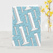 Graduale Cylinder Happy Afstuderen Blank Kaart (Gele Bloem)