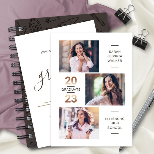 Graduate 2023 Faire-part Party 3 Photos