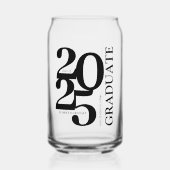 Graduate 2025 Trendy Black Graduation (Recto)