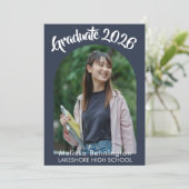 Graduate 2026 Party Invitation (Debout devant)