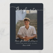 Graduate Announcement and Invitation with Photos (Devant)