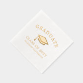 Graduate Casquette de grade Personnalisé Classe de (Droite)