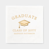 Graduate Casquette de grade Personnalisé Classe de (Recto)